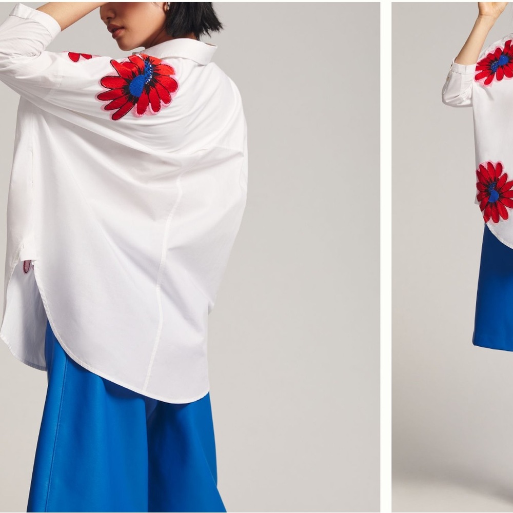 Maeve The Alameda Buttondown Shirt - Picture 7 of 7